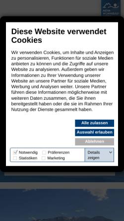 Vorschau der mobilen Webseite www.wohnbauwerk-bgl.de, Wohnbauwerk im Berchtesgadener Land GmbH