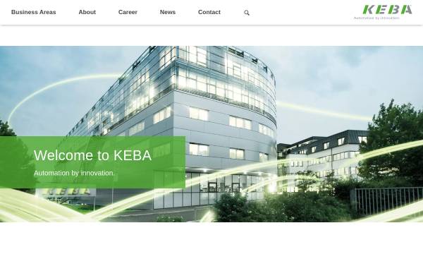 Vorschau von www.keba.com, KEBA AG