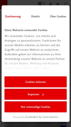 Vorschau der mobilen Webseite www.trauner.at, Trauner Verlag