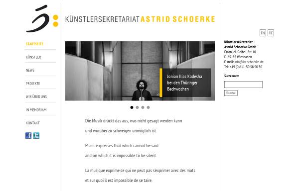 Künstlersekretariat Schoerke GmbH