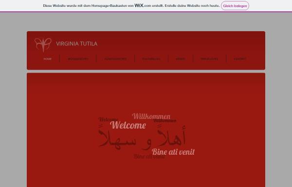 Vorschau von www.virginia-tutila.de, Virginia Turtila