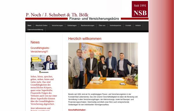 P. Noch / J. Schubert Finanz- und Versicherungsbüro
