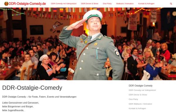 Vorschau von www.ddr-ostalgie-comedy.de, Bullinger, Horst