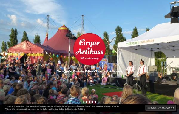 Vorschau von www.cirque-artikuss.de, Cirque Artikuss