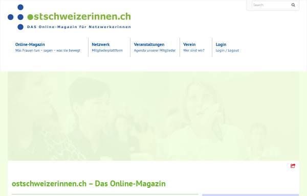 Vorschau von www.ostschweizerinnen.ch, Ostschweizerinnen.ch
