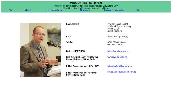 Vorschau von www.tobias-herbst.de, Herbst, Dr. Tobias
