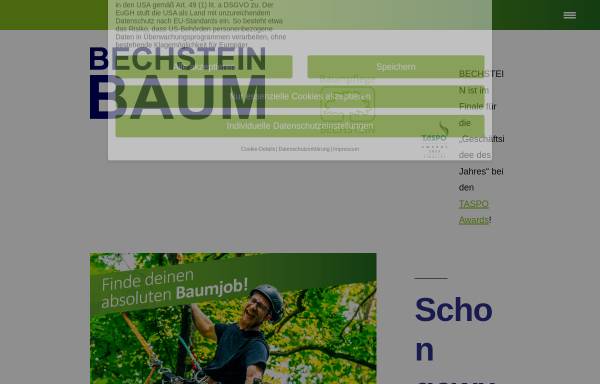 Vorschau von bechstein-baum.de, Frank Bechstein Baumpflege GmbH