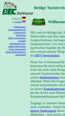 Vorschau der mobilen Webseite www.btc-dortmund.de, Bridge Turnierclub Dortmund e.V.