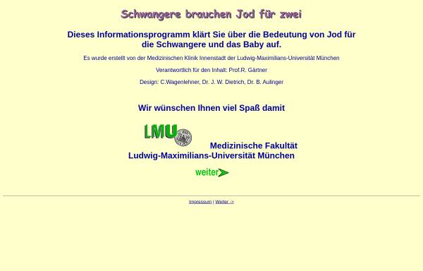 Vorschau von www.jod-fuer-zwei.de, Jod für zwei