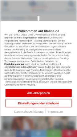 Vorschau der mobilen Webseite www.special-rheuma.de, Lifeline: Rheuma und Gelenkerkrankungen