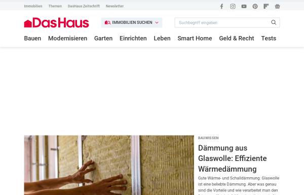 Vorschau von www.haus.de, Haus+Garten