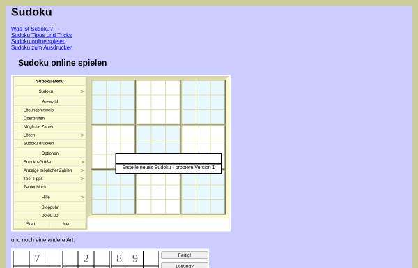 Sudoku von Rhein@Net