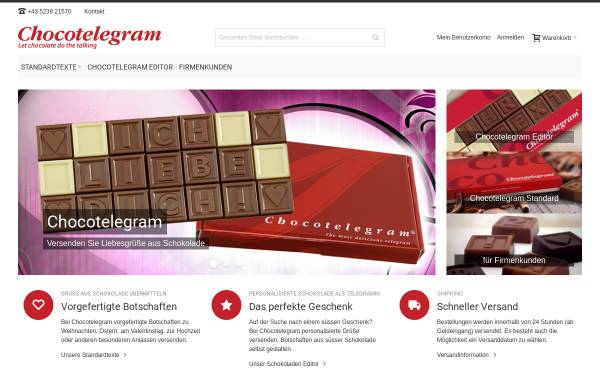 Chocotelegram, nextro GmbH