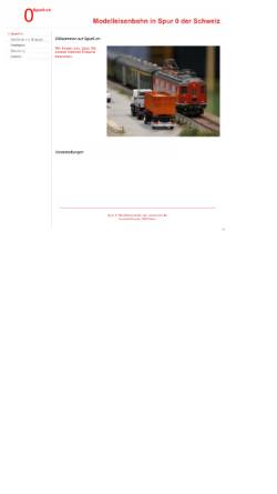 Vorschau der mobilen Webseite spur0.ch, Studio 45 Modellbahnen