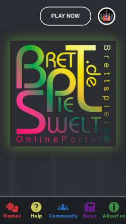 Vorschau der mobilen Webseite www.brettspielwelt.de, BrettspielWelt