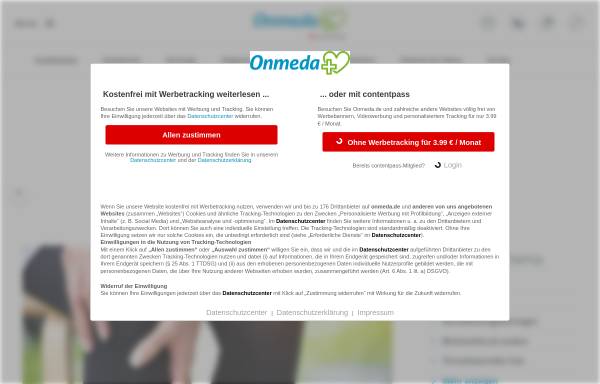 Vorschau von www.onmeda.de, Onmeda: Lymphödem