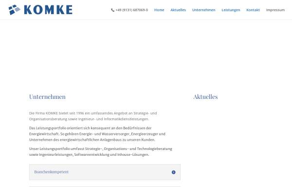 Vorschau von www.komke.com, Komke Consulting, Inh. Torsten Komke