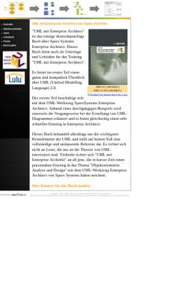 Vorschau der mobilen Webseite www.uml-buch.de, UML-Buch.de