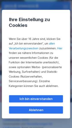 Vorschau der mobilen Webseite www.erstebank-running.at, Erste Bank-Sparkasse