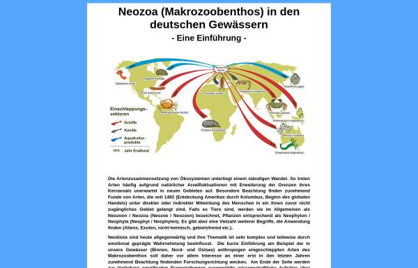 Vorschau von www.neozoa.de, Neozoa