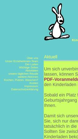 Vorschau der mobilen Webseite www.kinderladen-abrakadabra.de, Abrakadabra e.V.