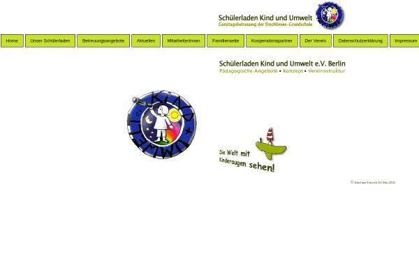 Vorschau von www.kind-umwelt.de, Schülerladen Kind und Umwelt e.V.
