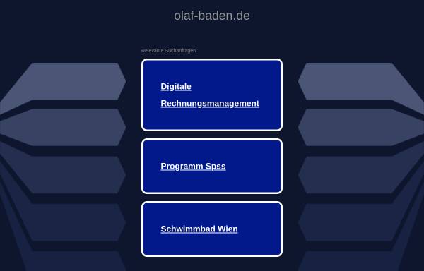 Baden, Olaf