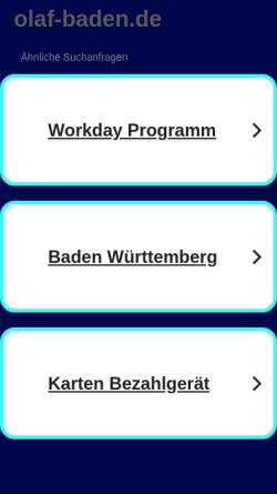 Baden, Olaf