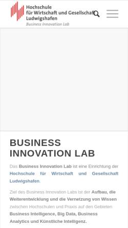 Vorschau der mobilen Webseite i-bi.de, Institut für Business Intelligence