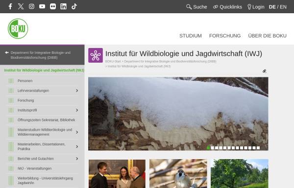 Wien Institut für Wildbiologie und Jagdwirtschaft