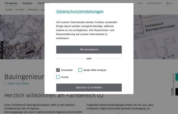 Vorschau von www.labwa.fh-aachen.de, Wasser- und Abfallwirtschaft