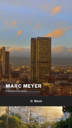 Vorschau der mobilen Webseite www.marc-meyer.de, Meyer, Marc