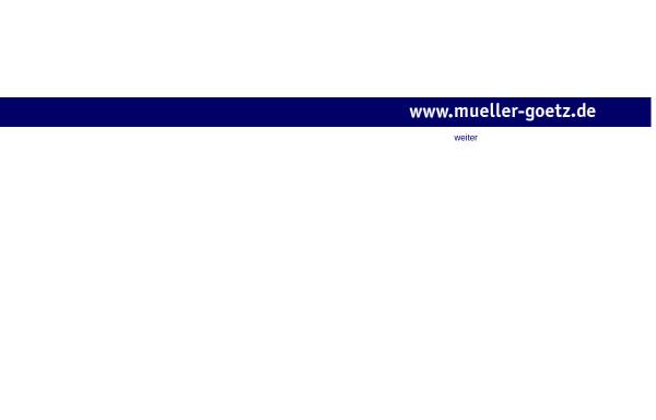 Vorschau von www.mueller-goetz.de, Müller-Götz, Elisabeth und Peter