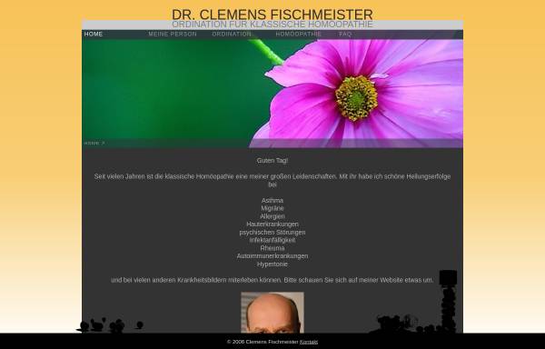 Vorschau von www.drfischmeister.at, Dr. Clemens Fischmeister