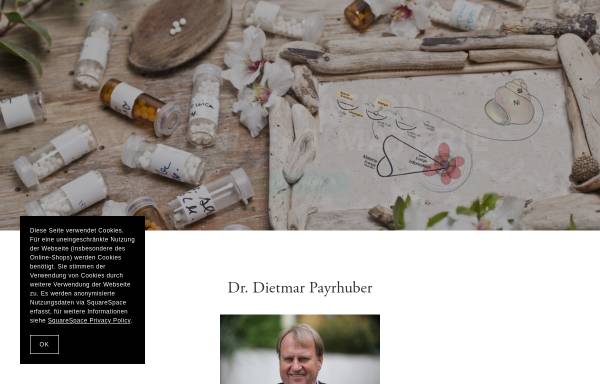 Vorschau von www.payrhuber.com, Praxis Dr. Dietmar Payrhuber