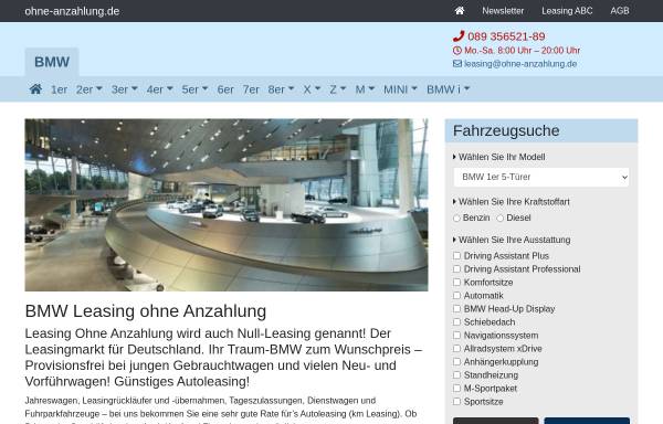 Vorschau von www.ohne-anzahlung.de, Agentur Götz