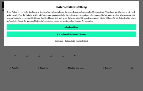 Vorschau von www.wiwi.uni-bielefeld.de, Fakultät für Wirtschaftswissenschaften der Universität Bielefeld