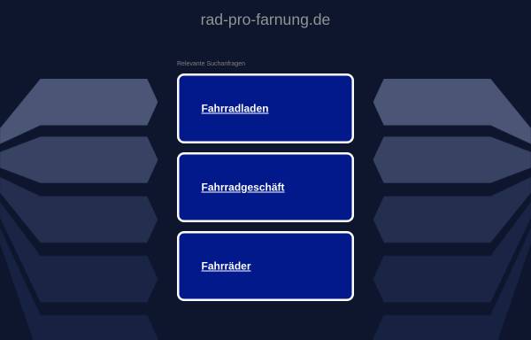 Vorschau von www.rad-pro-farnung.de, Rad pro Wilhelm Farnung