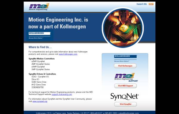 MEI Motion Engineering, Inc.
