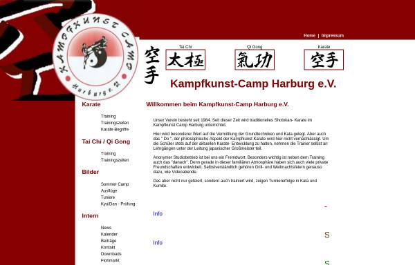 Vorschau von www.karate-camp.de, Karate-Camp Harburg e.V.