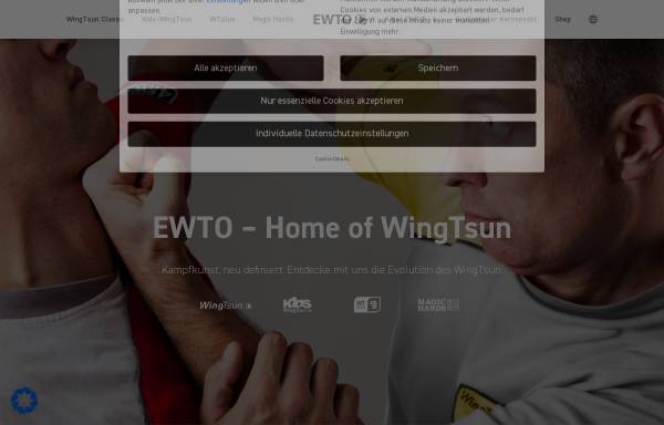 Vorschau von ewto.de, EWTO - Europäische WingTsun Organisation