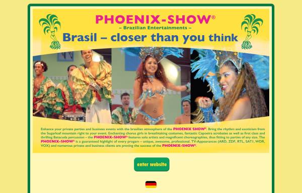 Vorschau von www.phoenix-show.de, Phoenix-Show