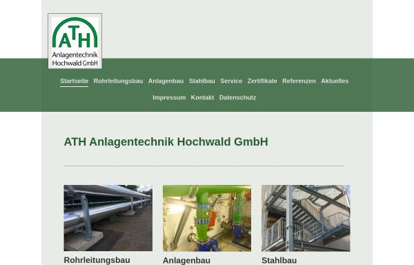 Vorschau von www.ath-losheim.de, ATH Anlagentechnik Hochwald GmbH