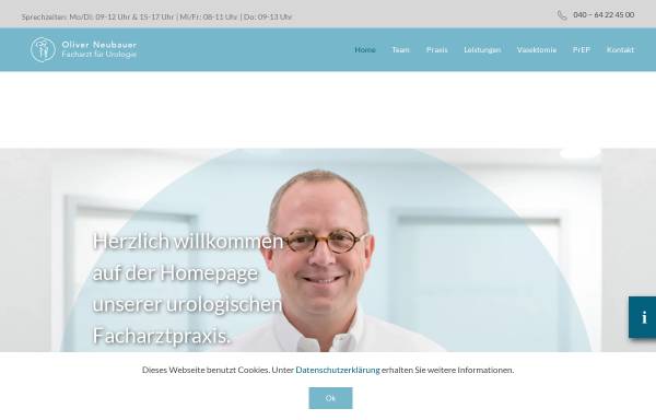 Vorschau von www.urologe-hamburg.com, Oliver Neubauer