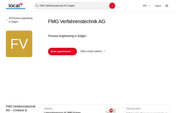 Vorschau von yellow.local.ch, FMG Verfahrenstechnik AG