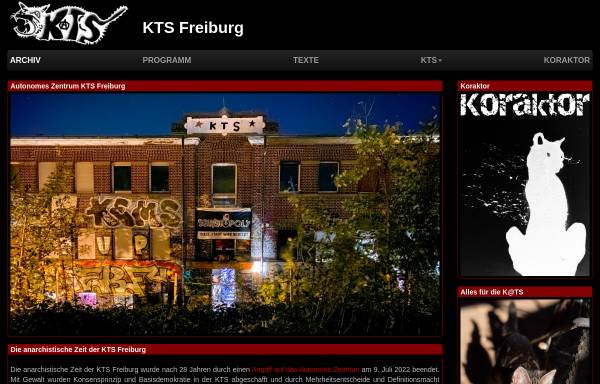 Vorschau von www.kts-freiburg.org, KTS Freiburg