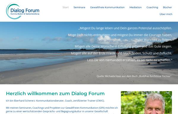 Vorschau von dialog-forum.com, Dialog Forum Rita Geimer-Schererz