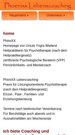 Vorschau der mobilen Webseite lebenscoaching-muenchen.de, Ganzheitliches Lebenscoaching