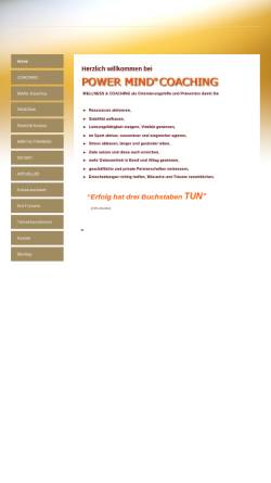 Vorschau der mobilen Webseite www.powermind.de, Powermind - Persönlichkeitsentwicklung und Coaching