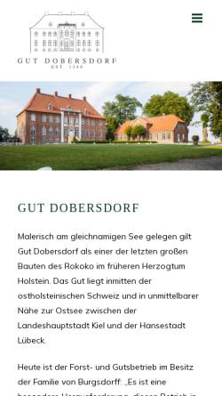 Vorschau der mobilen Webseite www.holsteintanne.de, Holstein-Tanne
